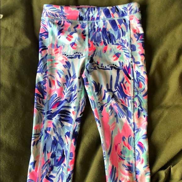 Lilly Pulitzer Other - Little girls Lilly Pulitzer Luxletic Leggings